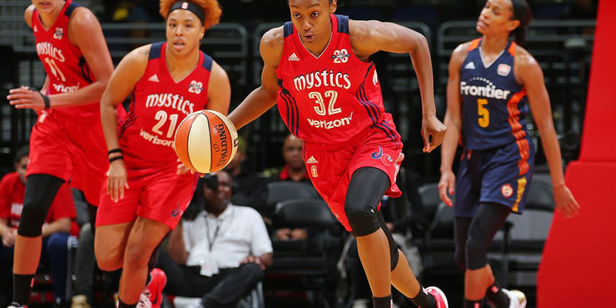 Wings Take on Mystics in Nation's Capital