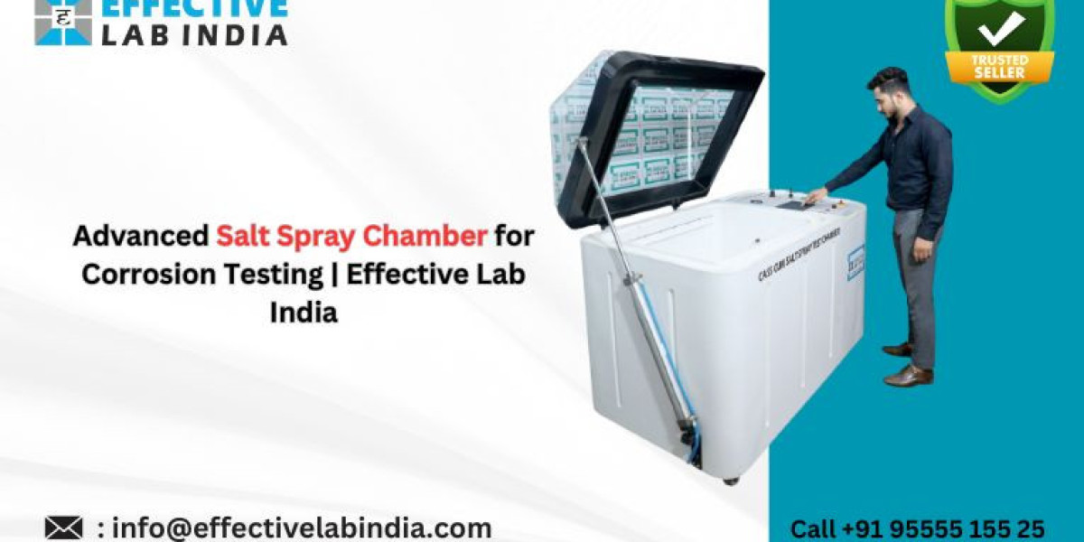 Advanced Salt Spray Chamber for Corrosion Testing | Effective Lab India