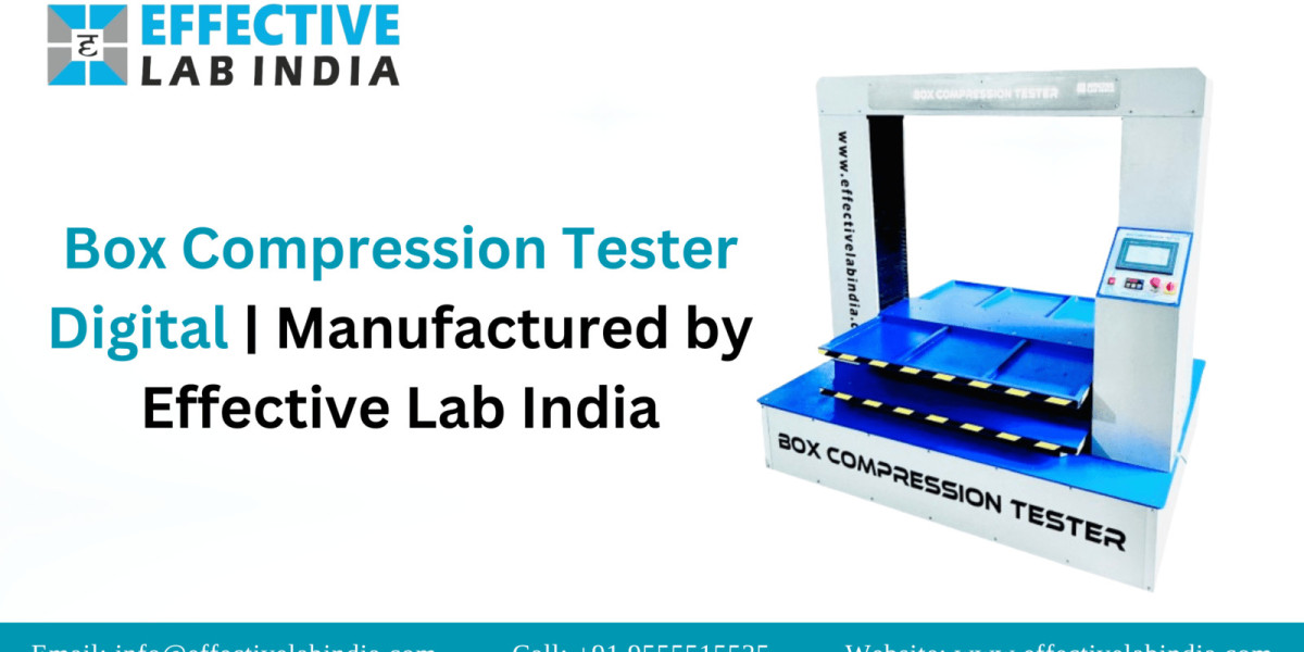 Box Compression Tester Digital | Manufactured by Effective Lab India